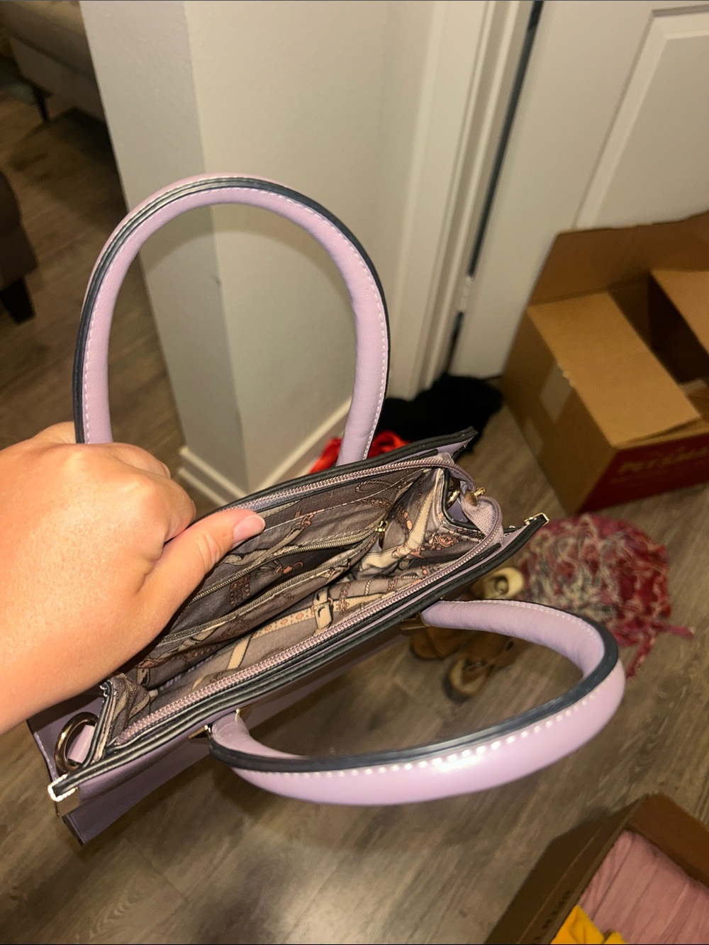 Marc Jacobs Purple tote , final price